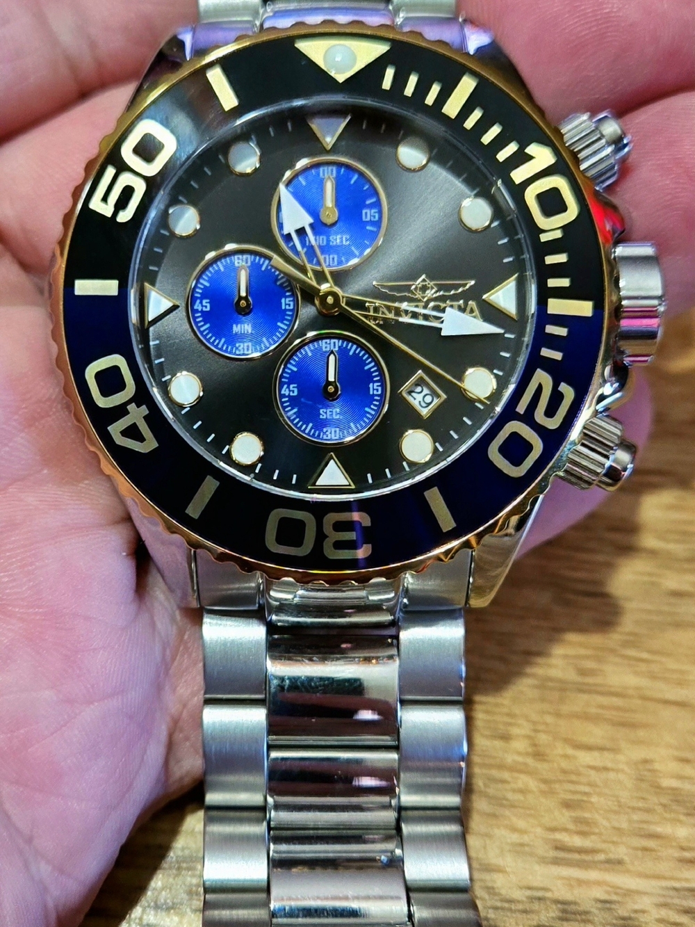 Invicta Grand Diver (Model 48588) 52mm. Like New